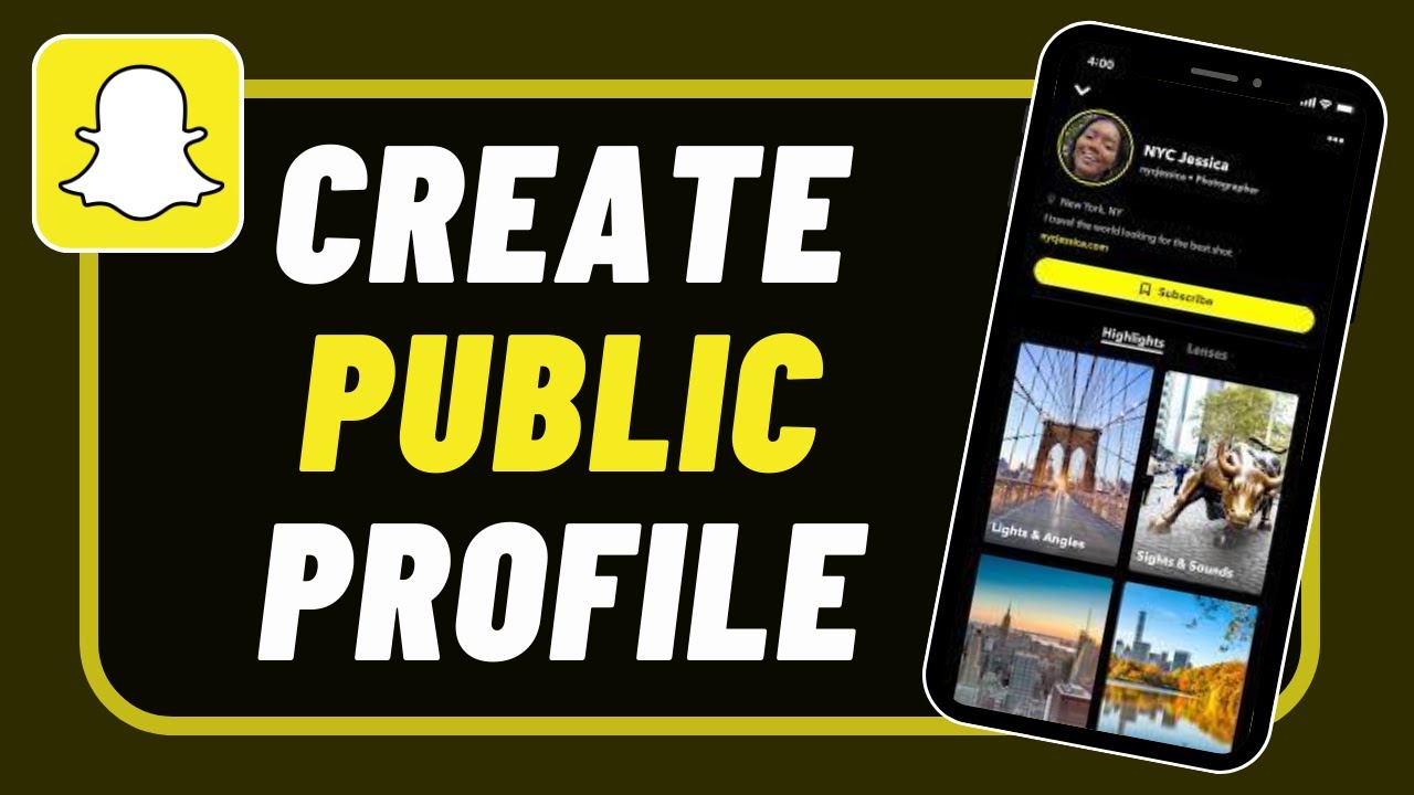 How To Create Public Profile On Snapchat - Snapchat Public Profile ...