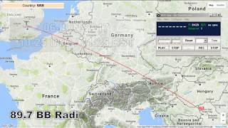 [Sp-E] 89.7 MHz BB Radio Bački Brestovac, Serbia. 1587 km distance