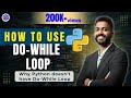 Lec-26: Why Python 🐍 doesn’t have Do-While Loop 🔁 | How to Use Do-While loop 🔁 in Python 🐍