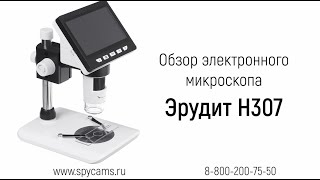 Обзор электронного микроскопа Эрудит H307