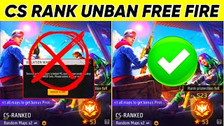 How To Unban CS Rank In Free Fire 2024 || CS Rank Unban Kivabe Korbo Full Details Bangla