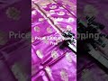 pure tussar muga silk saree