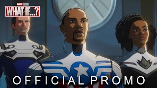 MARVEL STUDIOS WHAT IF? SEASON 3 OFFICIAL FIRST LOOK - TRANSFORMERS?! Sam Wilson Cap