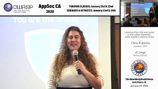 Lessons from the war zone to the cyber trenches, what leaders need to know - Chris Kubecka & JC Vega