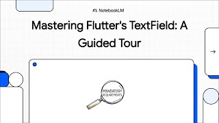 Mastering Flutter TextField Widget: Complete Developer Guide