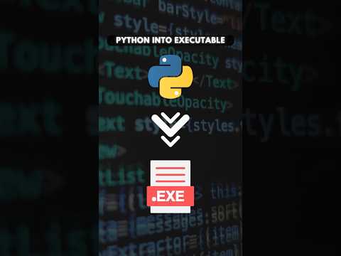 How to convert a Python file into an Executable - .py in .exe tutorial #pythonforbegineers #python