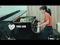 true love ✧*ピアノ 藤井フミヤ あすなろ白書　耳コピ