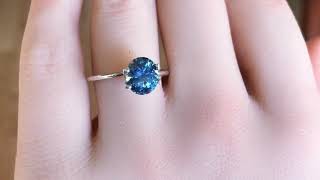 Blue Montana Sapphire - Oval 2.09 Carats - 278030