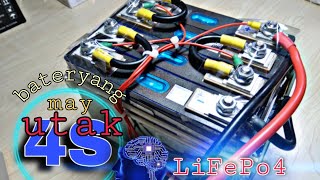 Lifepo4 battery build - 4s 12 volts  (tagalog) with BMS.