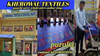 Santali saree wholesalers \u0026 manufacturing