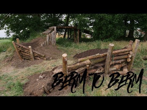 TRAIL BUILDING TIMELAPSE | BERM TO BERM TRAIL BUILDING TIMELAPSE | BERM TO BERM