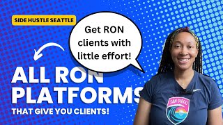 List of EVERY Remote Online Notary platform that GIVES YOU CLIENTS | 2024 Updated!