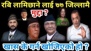 रबि लामिछानेलाई ७७ जिल्लामै मुद्दा ? खास के गर्न खोजिएको हो ? rabi Lamichhane