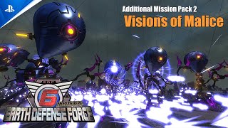 Earth Defense Force 6 - DLC 2 Trailer: Visions of Malice | PS5 \u0026 PS4 Games