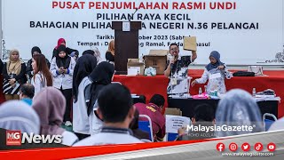 PRK Pelangai: Keputusan Undi Dijangka Dapat Diketahui Sekitar Jam 9 Malam