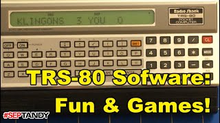 TRS-80 Pocket Computer: Online Software Library - #SepTandy