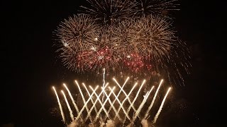 2016　辰ノ口さくら祭り花火　8号3発とワイドスターマイン