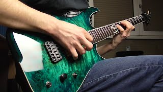 Periphery - Scarlet guitar cover with Skervesen Raptor Custom Shop