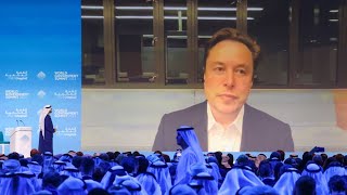 Elon Musk NEW Interview at the World Government Summit!