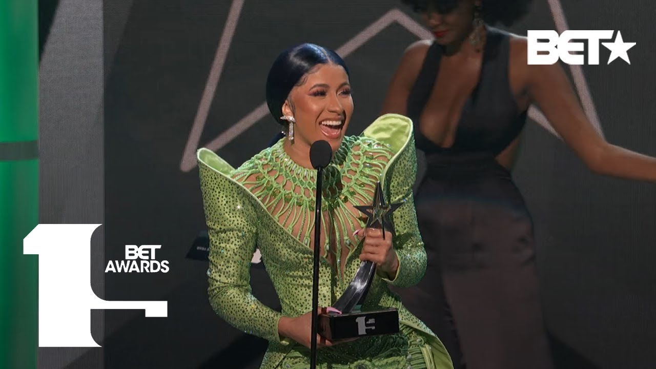 Cardi B Slays As She Snags Album Of The Year Award At The 2019 BET ...