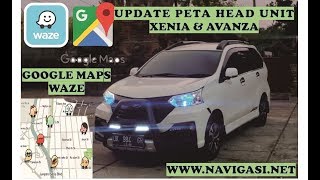 Tuttorial Update Peta Navigasi Head Unit Xenia Avanza