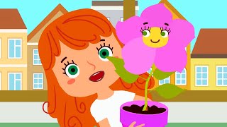 КОТЭ ТВ 🌺 Цветочек - Песенка для мамы - Мультики для детей
