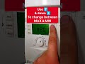 How to enter Service Mode - Worcester CDI compact