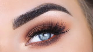 Warm Toned Fall Smokey Eye Tutorial | Melt Cosmetics Rust Palette