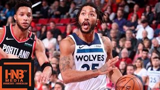Minnesota Timberwolves vs Portland Trail Blazers Full Game Highlights | 12.08.2018, NBA Season