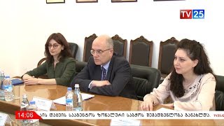 შეხვედრა მიგრაციის საერთაშორისო ორგანიზაციის კოორდინატორთან