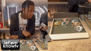 Travis Scott At The AP Headquarters Getting Himself Some New Watches | Pure Jewe