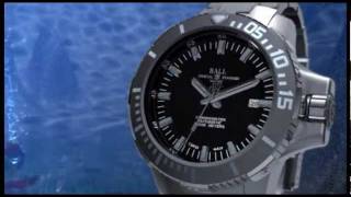 Ball Engineer Hydrocarbon Deep Quest 3000m Diver Watch Trailer