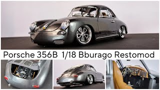 Porsche 356B 1/18 Bburago Restomod with 996 Engine