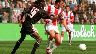 PSV - Ajax (1998/1999): Goals Nilis en Van Nistelrooy vellen Ajax