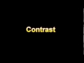 What Is The Definition Of Contrast - Medical Dictionary Free Online