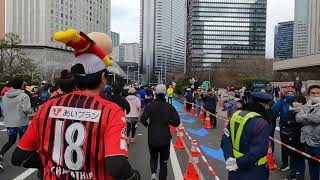 東京マラソン 2023 最後尾からスタートして15379人抜いてみた(スタートから1.3k)  @RedCapRun