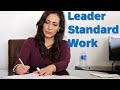 Leader Standard Work