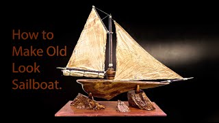 How to make Sailing ship | old Sailing ships idea | wooden craft ideas | Top Levels