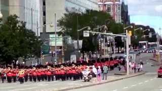 Changing of the Guard Ottawa 10 Aug 2013