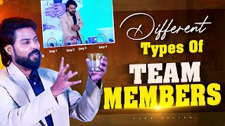 Skills Vs Commitment | Types Of Team Members & How To Handle Team? | Venu Kalyan Motivational Speech