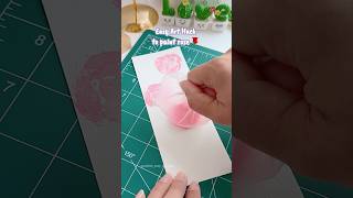 Easy Art Hack to paint rose 🌹 ✨ #shorts #art #drawing #muktaeasydrawing #youtubeshorts