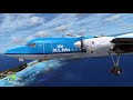 carenado fokker f50 model details flight fsx 4k