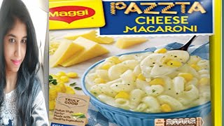 Maggi Pazzta Cheese Macaroni Pasta review| Quantity\u0026 price /मैगी पजेटा चीज मैकरोनी पास्ता की समीक्षा