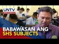 Curriculum ng Senior High School, gagawing simple; Ilang subjects, aalisin – DepEd Sec. Angara