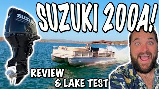 Suzuki 200 Review \u0026 LAKE TEST! 2023