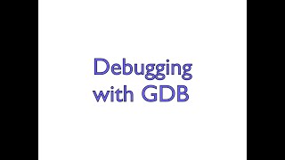 Debugging with GDB - Part 2