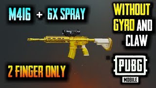 Gyroscope Basics Explained Pubg Mobile What Is Gyro - m416 6x spray no recoil without using gyroscope