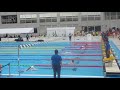 えひめ国体　水泳競技・競泳／男子200m個人メドレー（無差別）予選1組、1着：本田航平（鳥取）2分07秒47