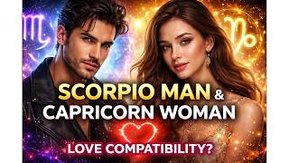 Scorpio Man & Capricorn Woman ❤️ The Ultimate Love Compatibility Guide