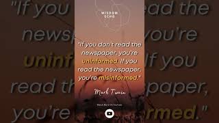 Mark Twain quotes || Wisdom Echo || #10 #shorts #quotes #viralqoutes  #inspiration #wisewords
